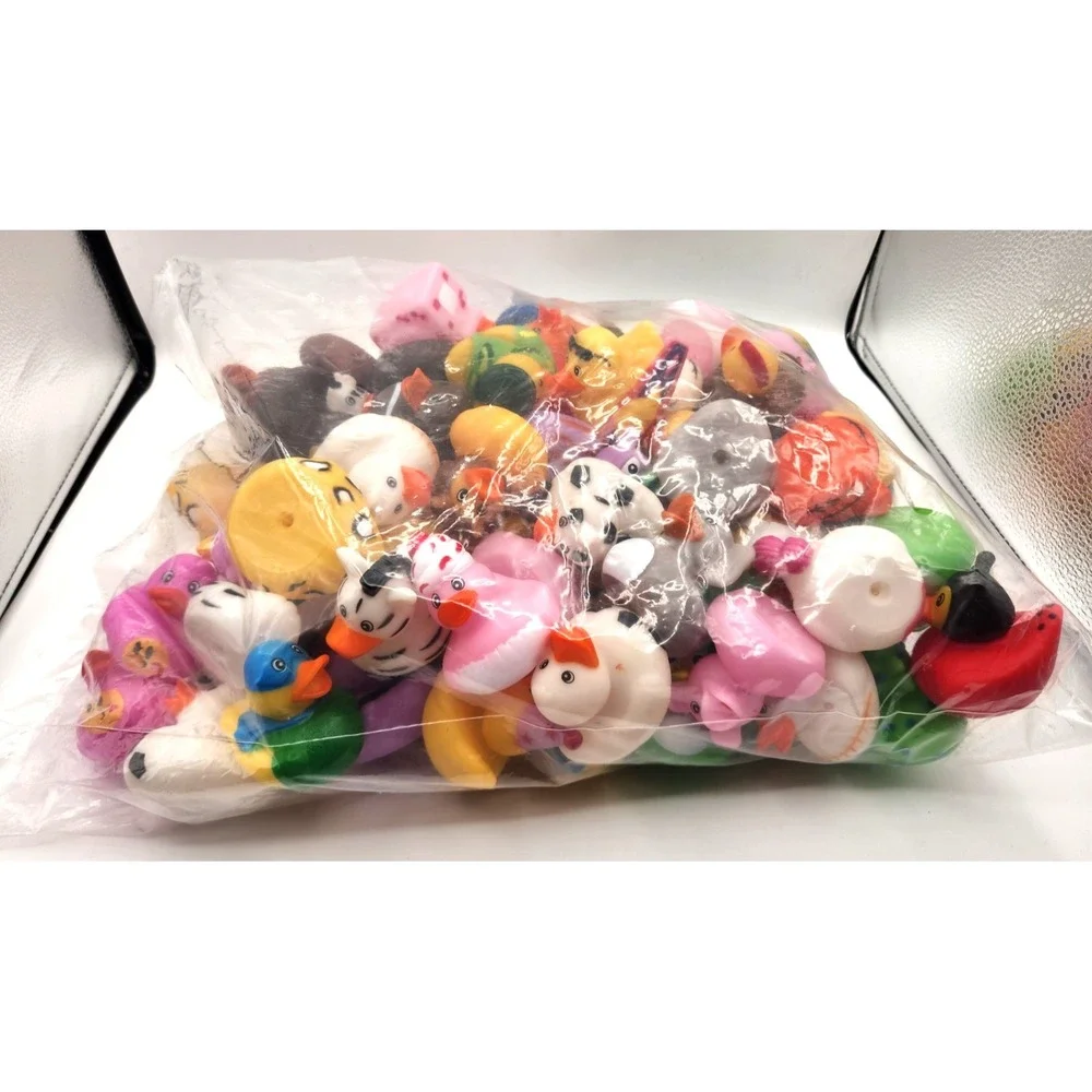 Rubber Duck Duckie Baby Shower Birthday Party Assorted Bulk Wholesale 80-100 pcs